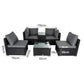 Modular Outdoor Wicker Lounge Set