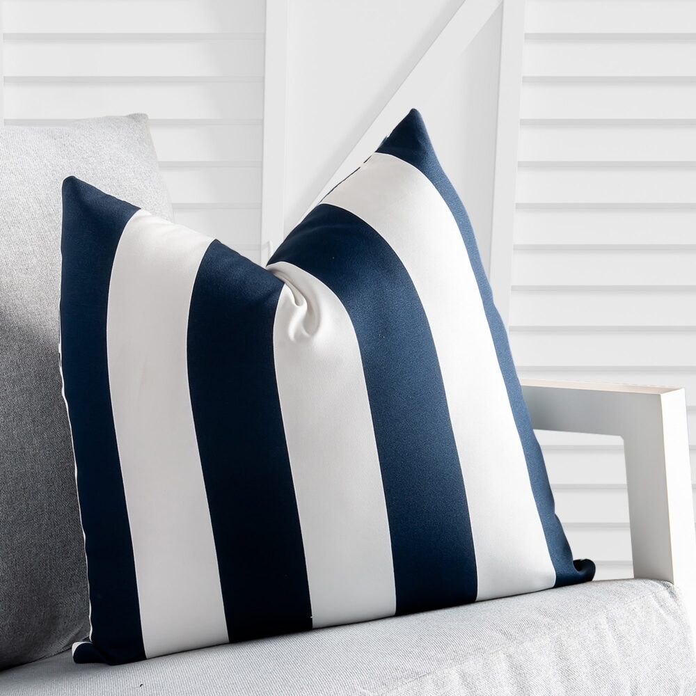 Dual-Sided Square Outdoor Throw Pillow