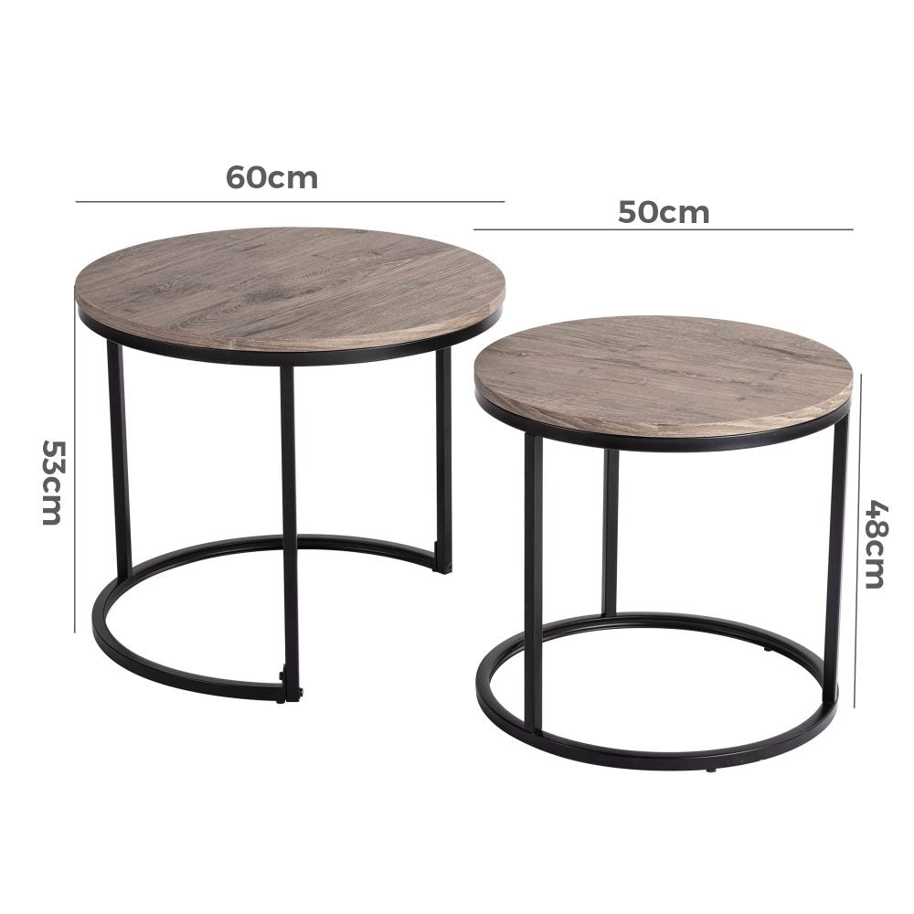 Nesting Coffee Table Stack & Style