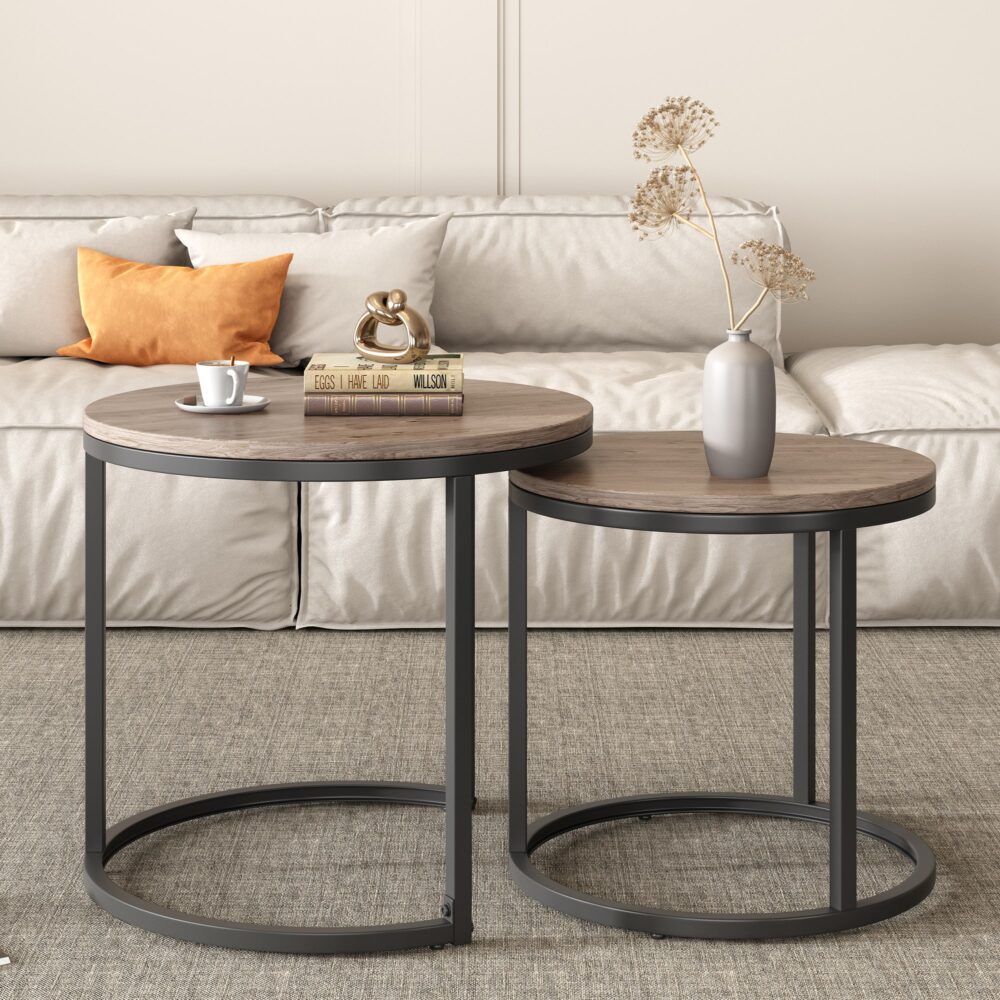 Nesting Coffee Table Stack & Style