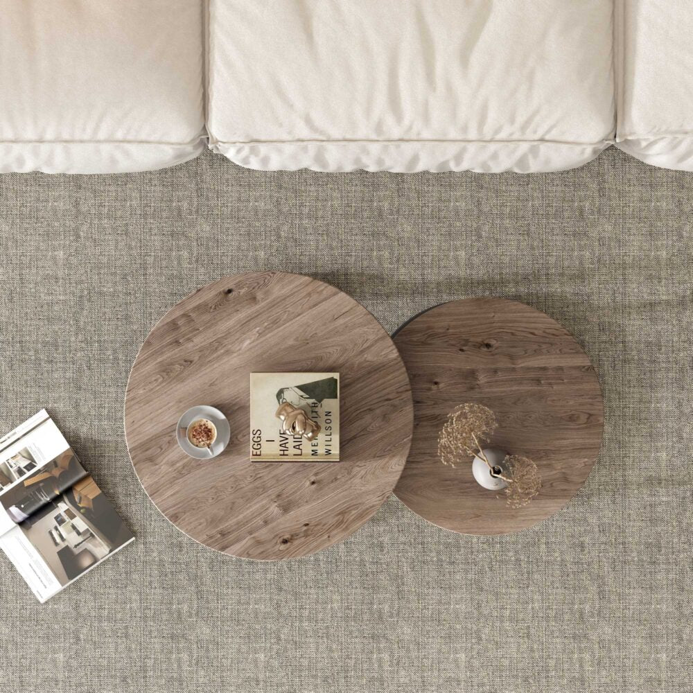 Nesting Coffee Table Stack & Style