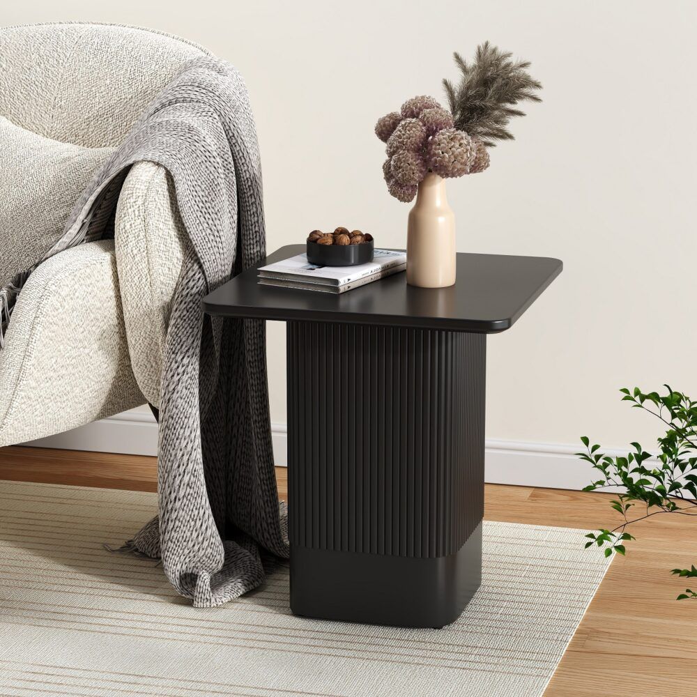 Clara Noir Side Table - Modern Design