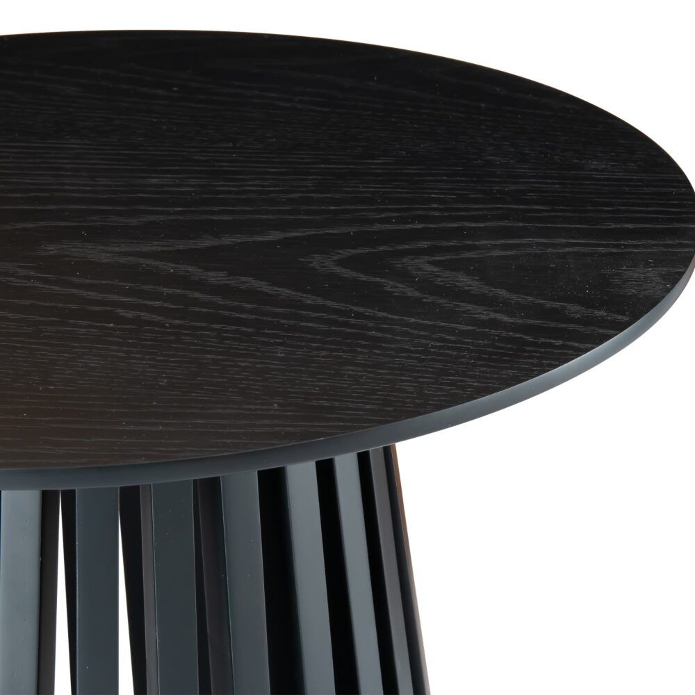 Palmer Charcoal Chic Side Table - Contemporary Style