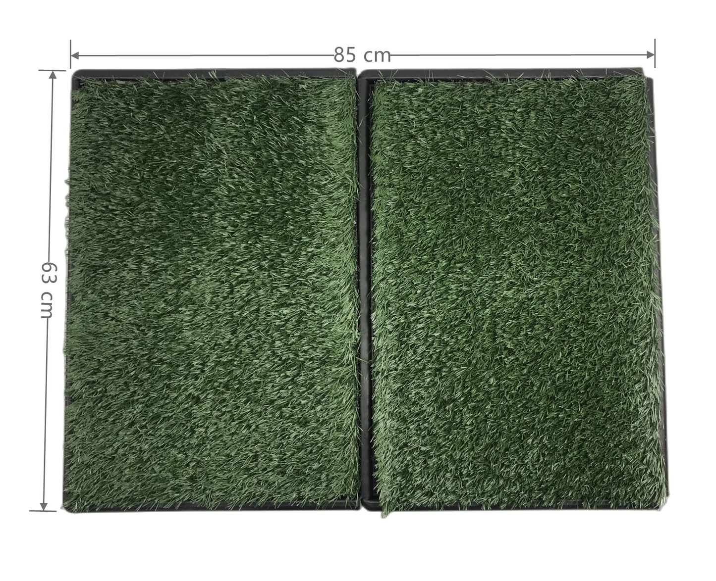 Dog Puppy Toilet Indoor Grass Potty Training Mat Loo Pad 85 x 63 cm