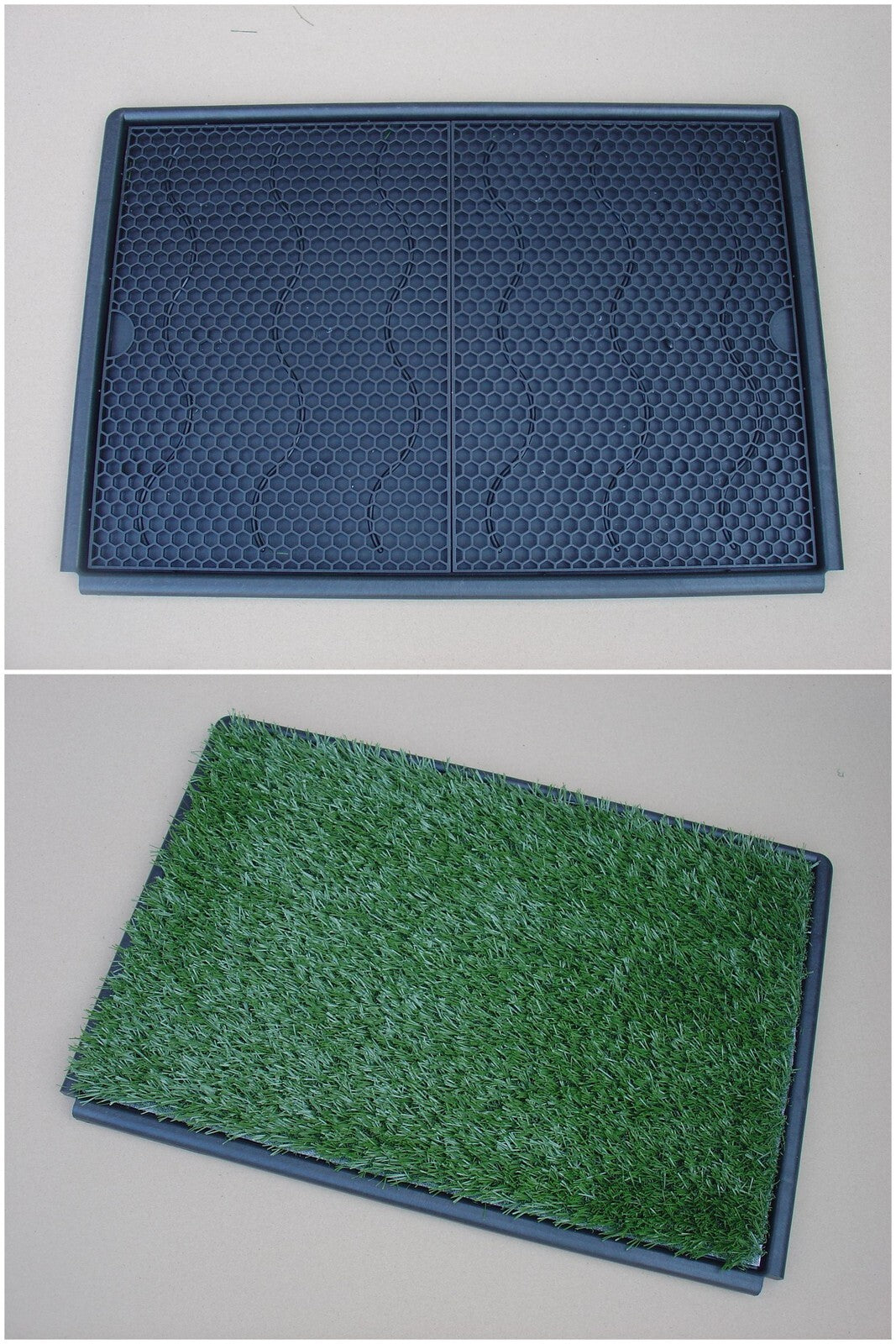 Dog Puppy Toilet Indoor Grass Potty Training Mat Loo Pad 85 x 63 cm