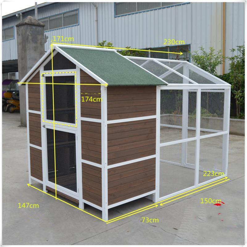 XXL Aviary Bird Cage Wooden Outdoor Pigeon Breeding House