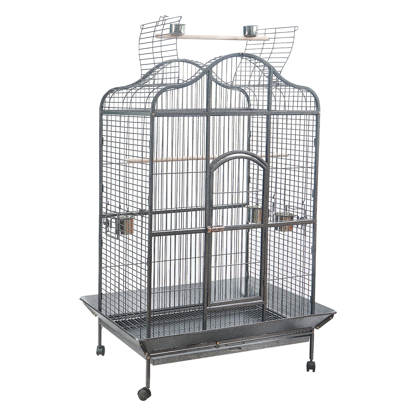 XL Bird Cage Aviary Pet Parrot with Perch & Feeder