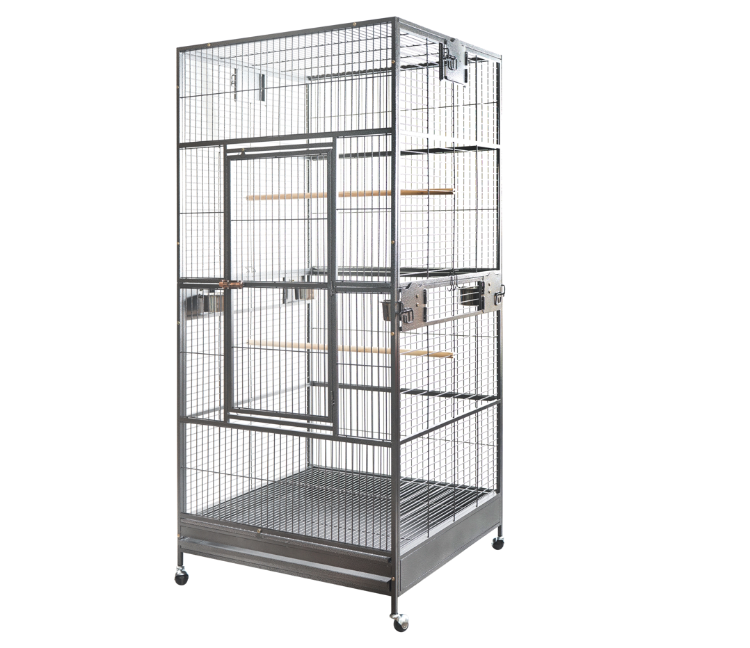 Bird Cage XXL 203cm Macaw Parrot Aviary Pet Cage on Wheels