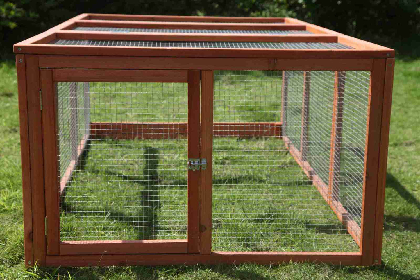 Large Chicken Coop Run Guinea Pig Cage Rabbit Hutch Extension House Pen