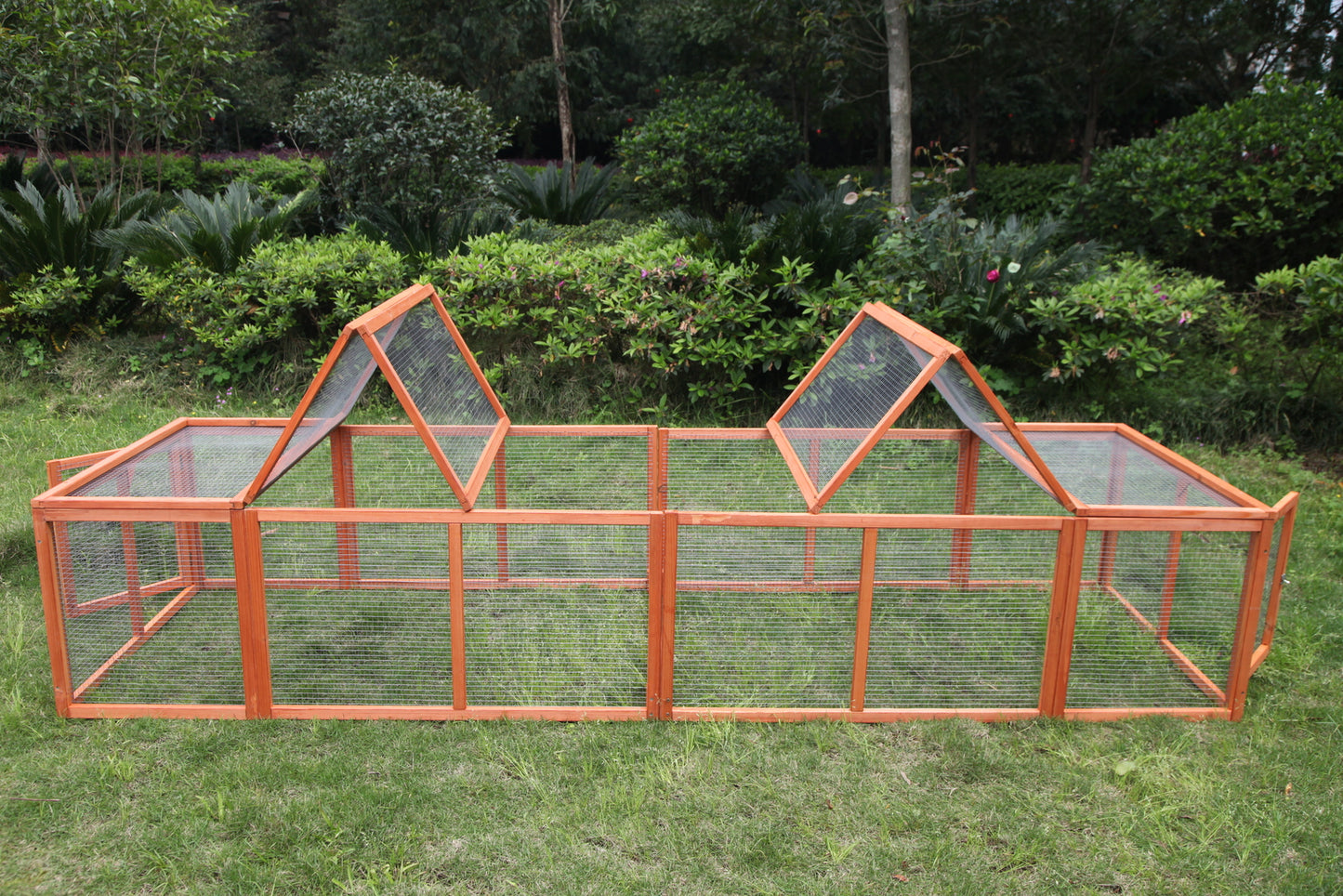 290 cm XL Chicken Coop Run Guinea Pig Cage Villa Extension Rabbit Hutch Cat Kitten House Pen