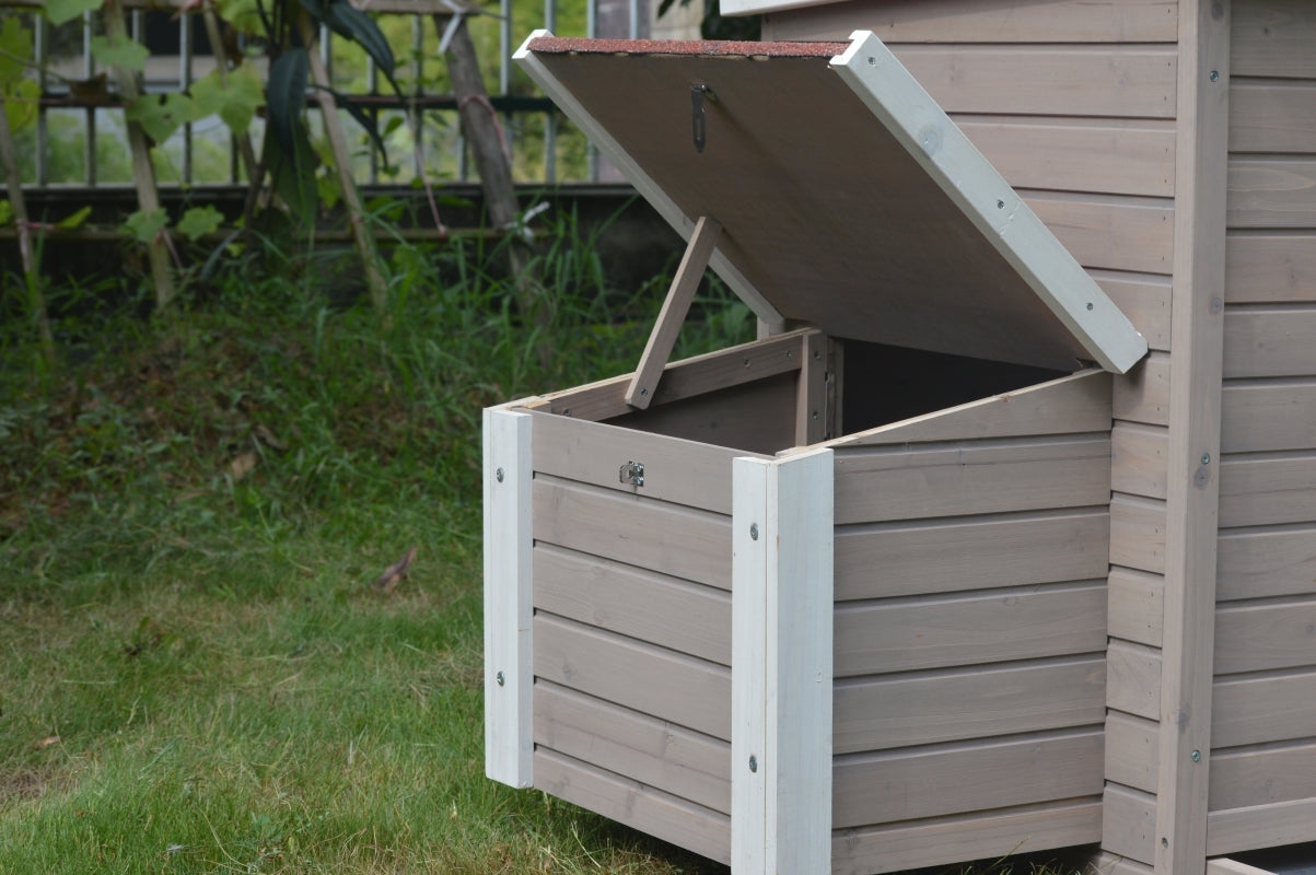 XL Chicken Coop Rabbit Hutch Cage Hen Chook Cat Guinea Pig House