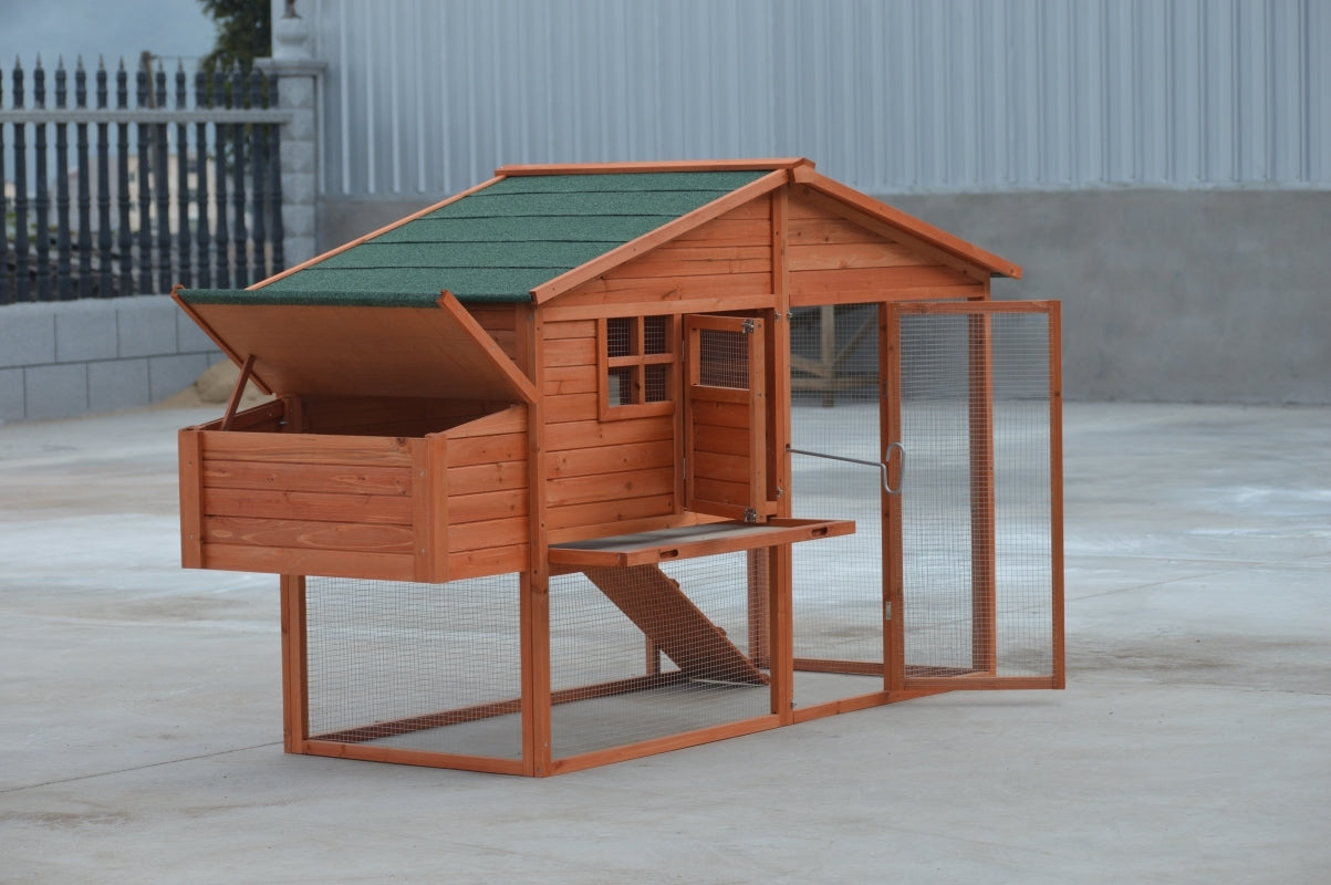 XL Chicken Coop Rabbit Guinea Pig Hutch Ferret Hen House