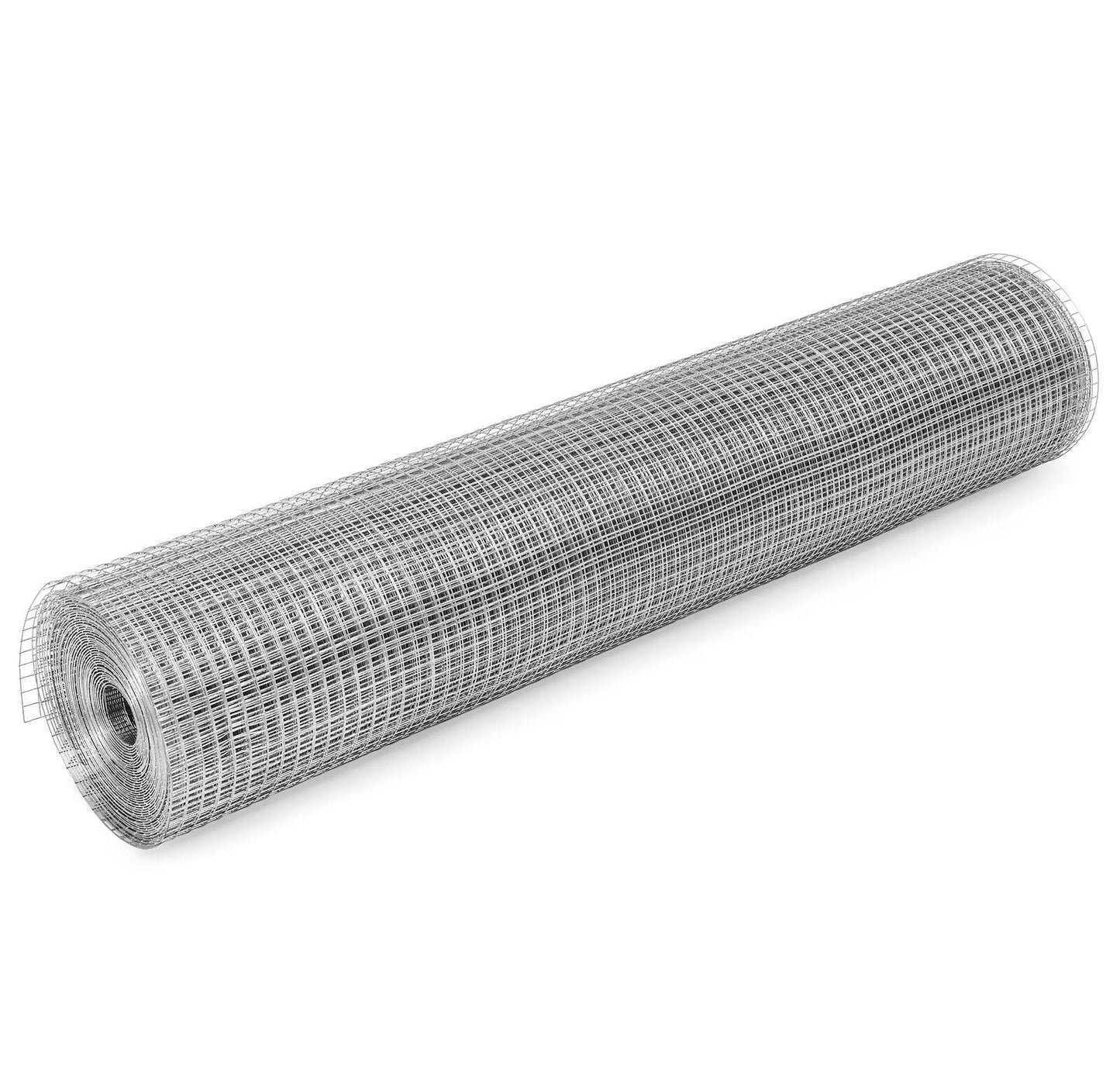 Galvanised Wire Mesh 10M - Garden Pet Chicken Coop Fencing Bird Netting