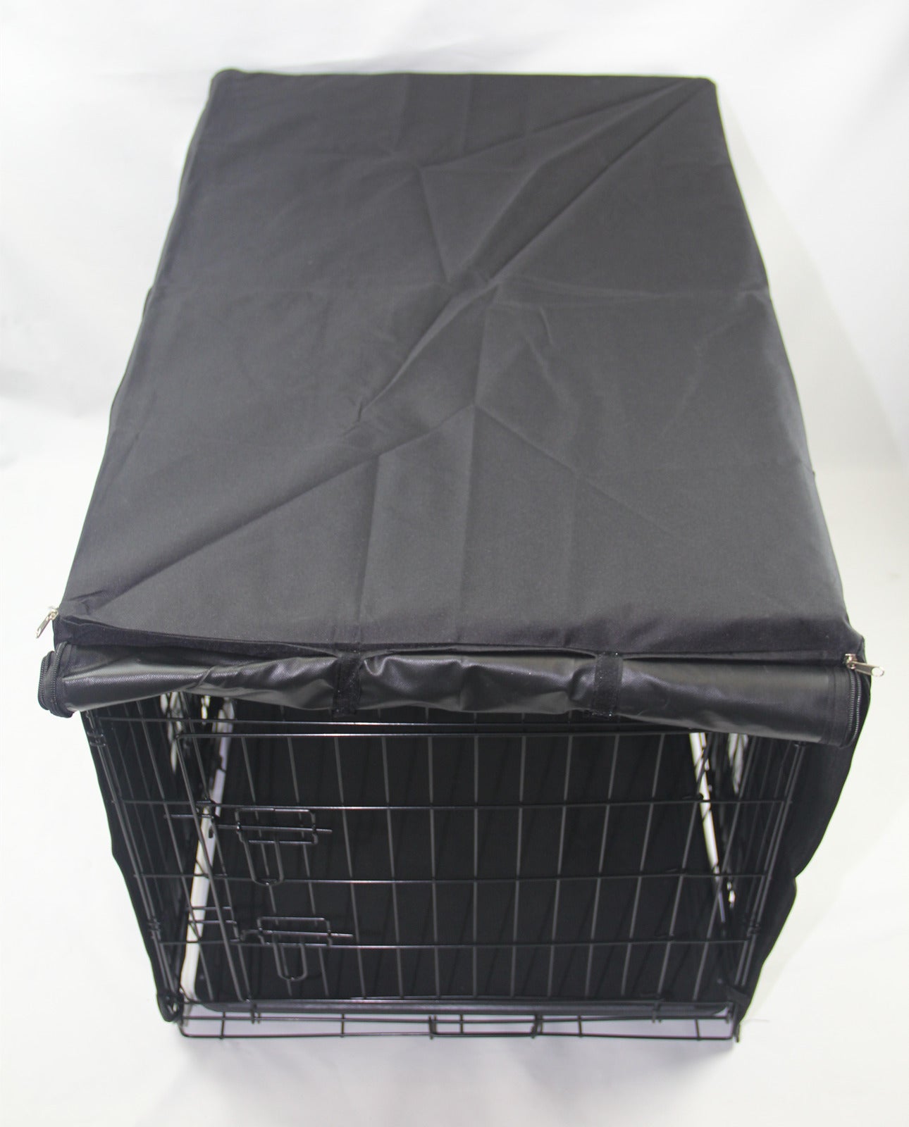 Pet Cage Portable Foldable 24" Dog Cat Rabbit Collapsible Crate with Cover