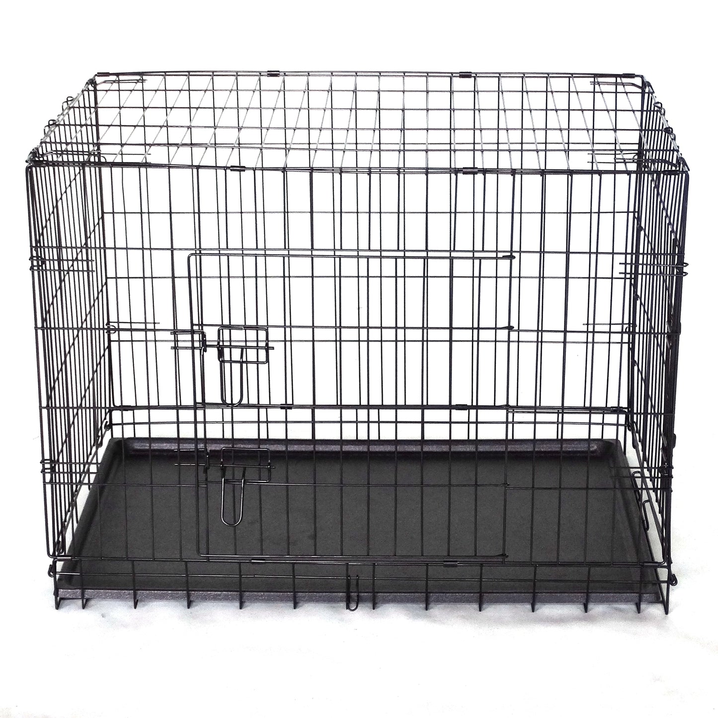 42' Collapsible Metal Dog Cat Puppy Rabbit Crate Cage