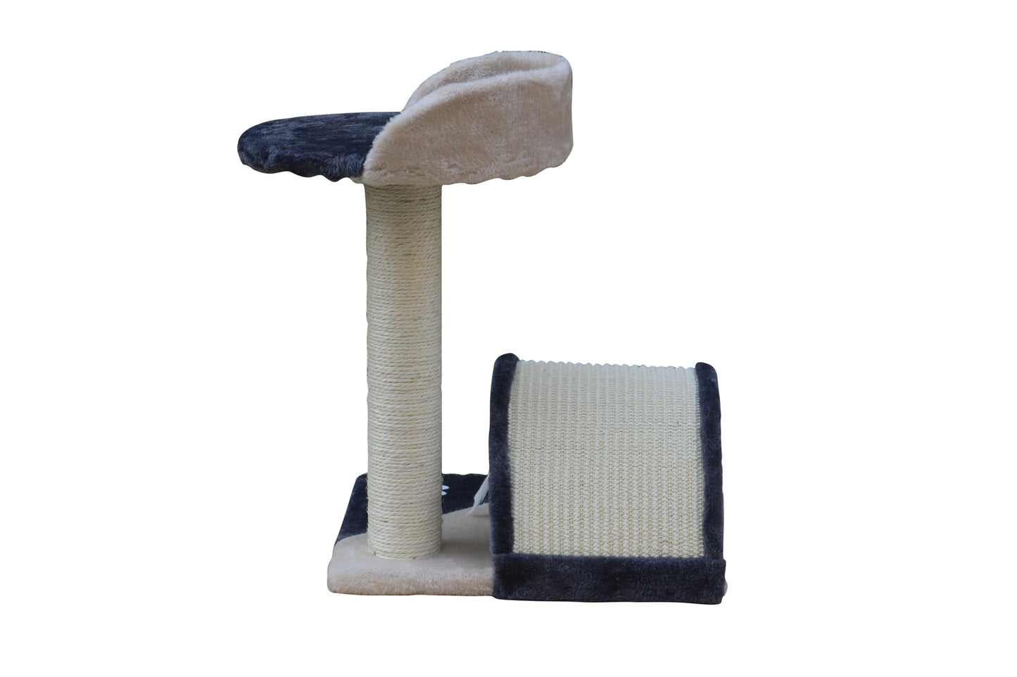 Cat Scratching Post Tree Scratching Pole Climbing Post - 50cm Grey