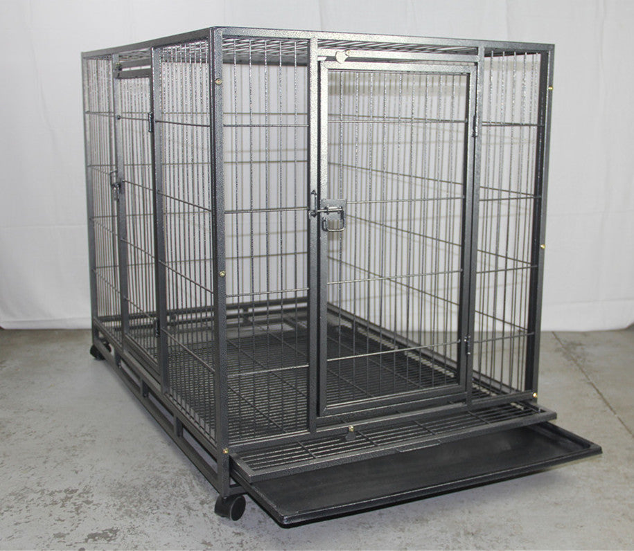 Pet Dog Cat Cage XL Metal Crate Kennel Portable Puppy Rabbit House