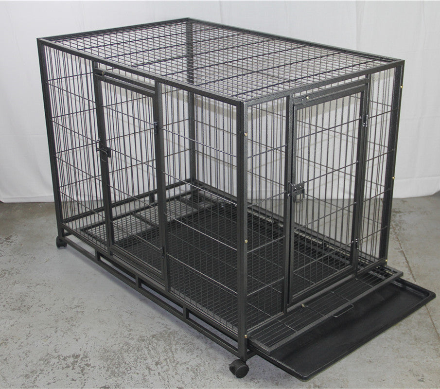 Pet Dog Cat Cage XL Metal Crate Kennel Portable Puppy Rabbit House