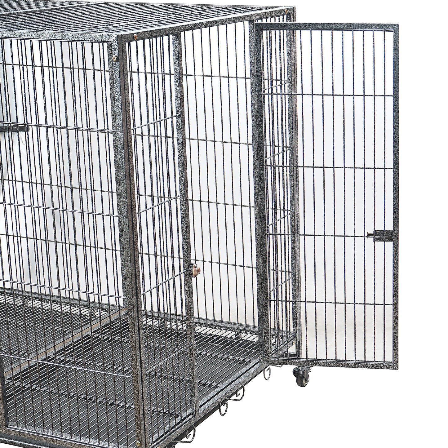 Pet Dog Cat Cage XXL Metal Crate Kennel Portable Puppy Rabbit House