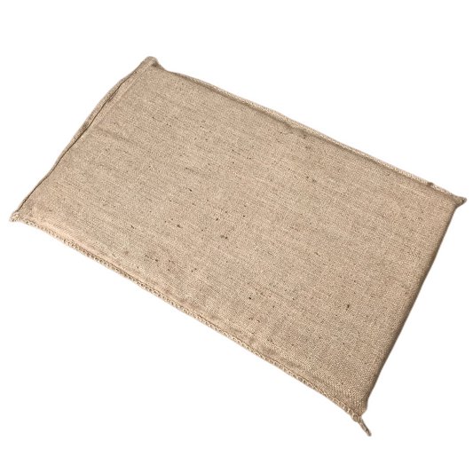 YES4PETS Medium Hessian Pet Dog Puppy Bed Mat Pad House Kennel Cushion With Foam 94 x 54¬†cm