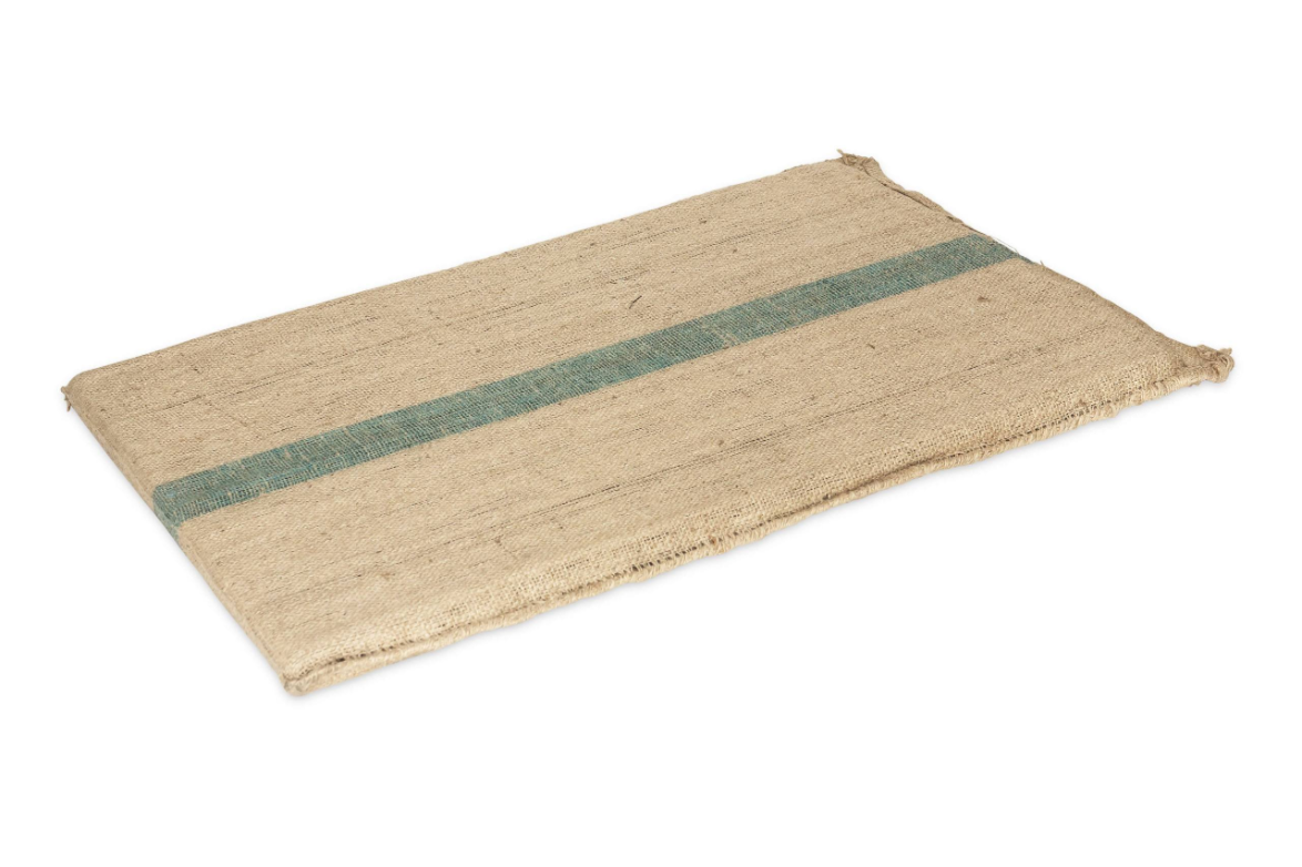 Large Hessian Pet Dog Puppy Bed Mat Pad Kennel Cushion Foam