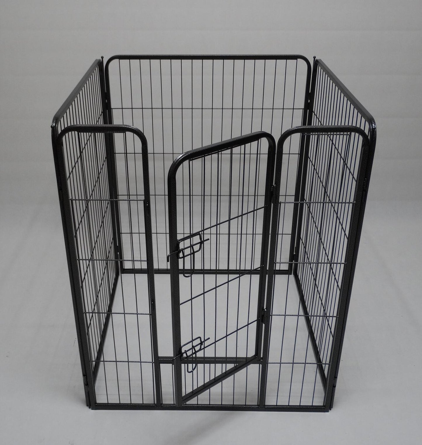 Pet Playpen Fence - 4 Panels 100cm for Dog, Cat, Puppy, Rabbit with Door