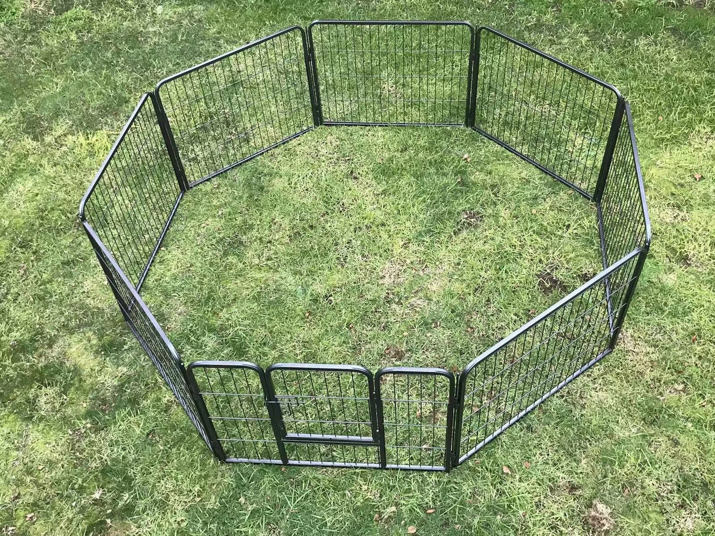 Pet Playpen Fence 60CM Heavy Duty Dog Puppy Cat Rabbit Exercise with Cover