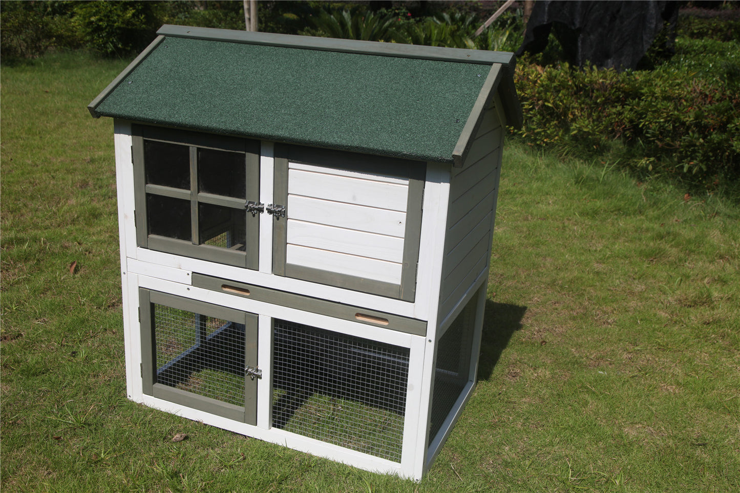 Rabbit Hutch XL Double Storey Guinea Pig Ferret Cage