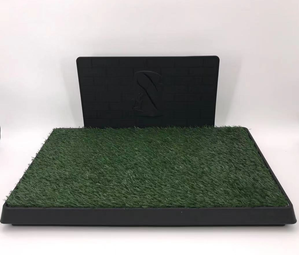 Dog Puppy Toilet XL Indoor Grass Potty Training Mat Loo Pad with 1 Grass Layer