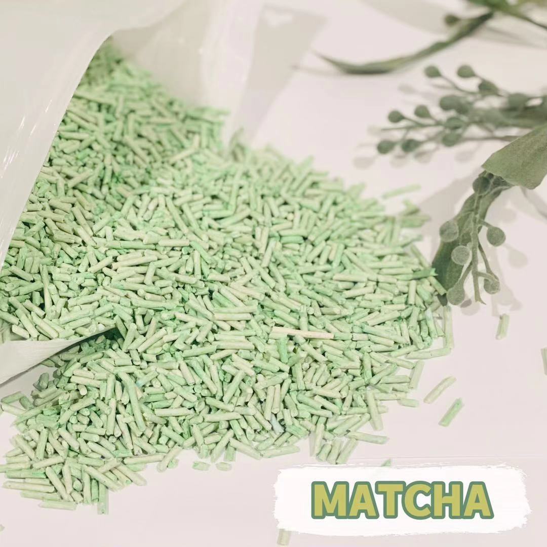 Cat Tofu Eco Litter 16KG Matcha Biodegradable Flushable Clumping