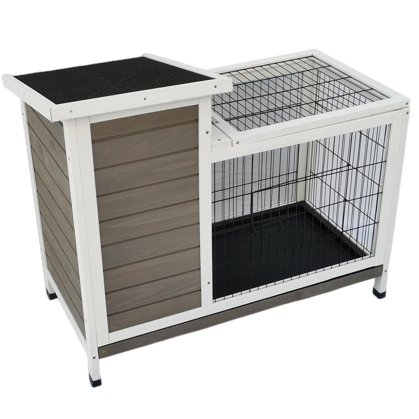 Rabbit Hutch Cat House Cage Guinea Pig Ferret Cage