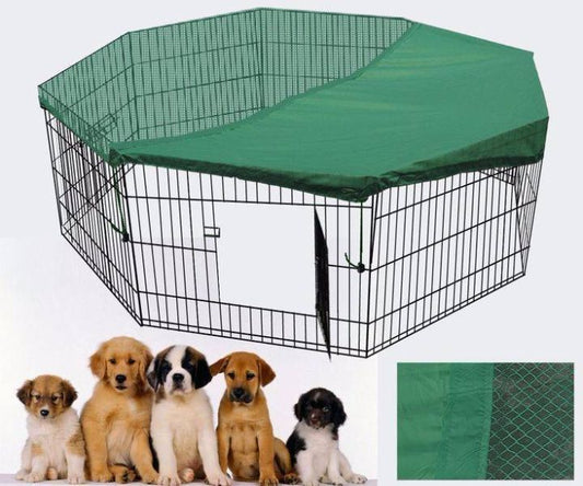 YES4PETS 30' Dog Pet Playpen Exercise Puppy Enclosure Fence with cover