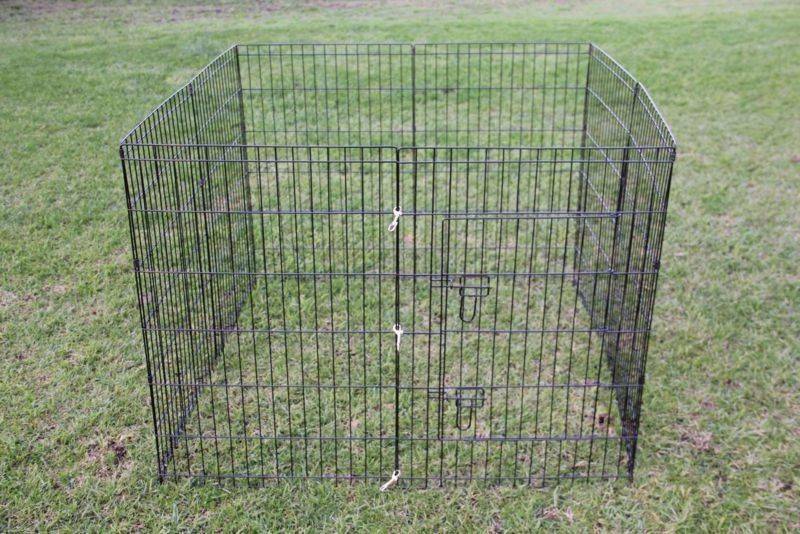 Pet Playpen 120cm 8 Panel Dog Exercise Chicken Cage Puppy Crate Enclosure Cat Fence