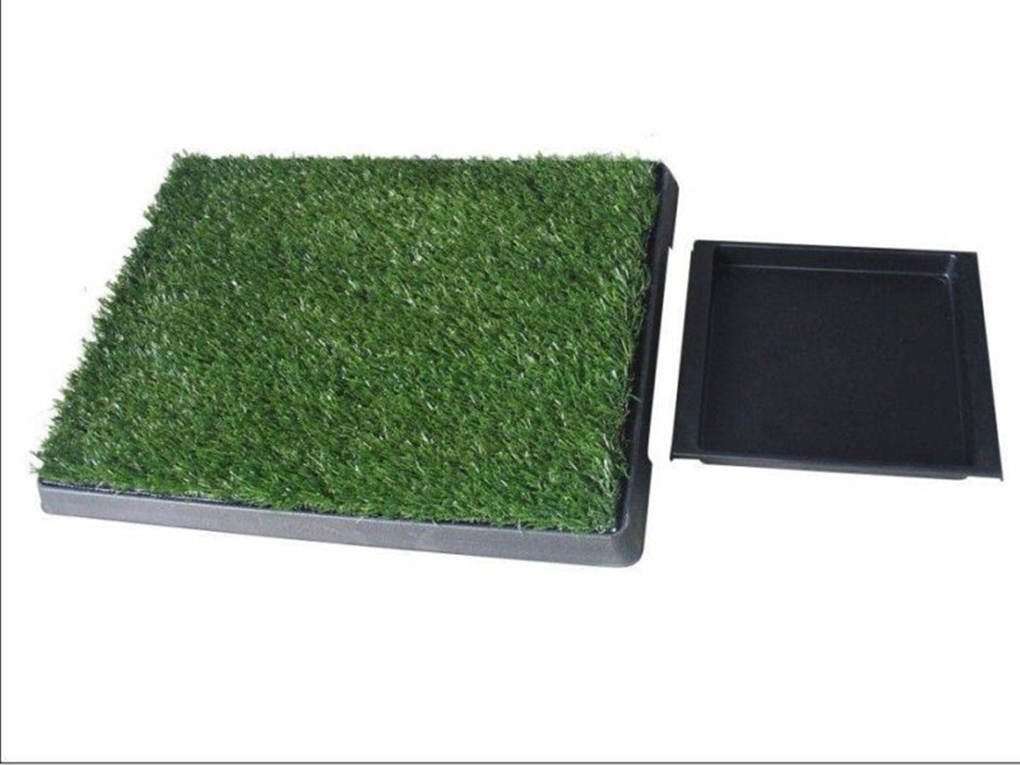 Indoor Dog Toilet Grass Potty Training Mat Loo Pad With 2 Grass