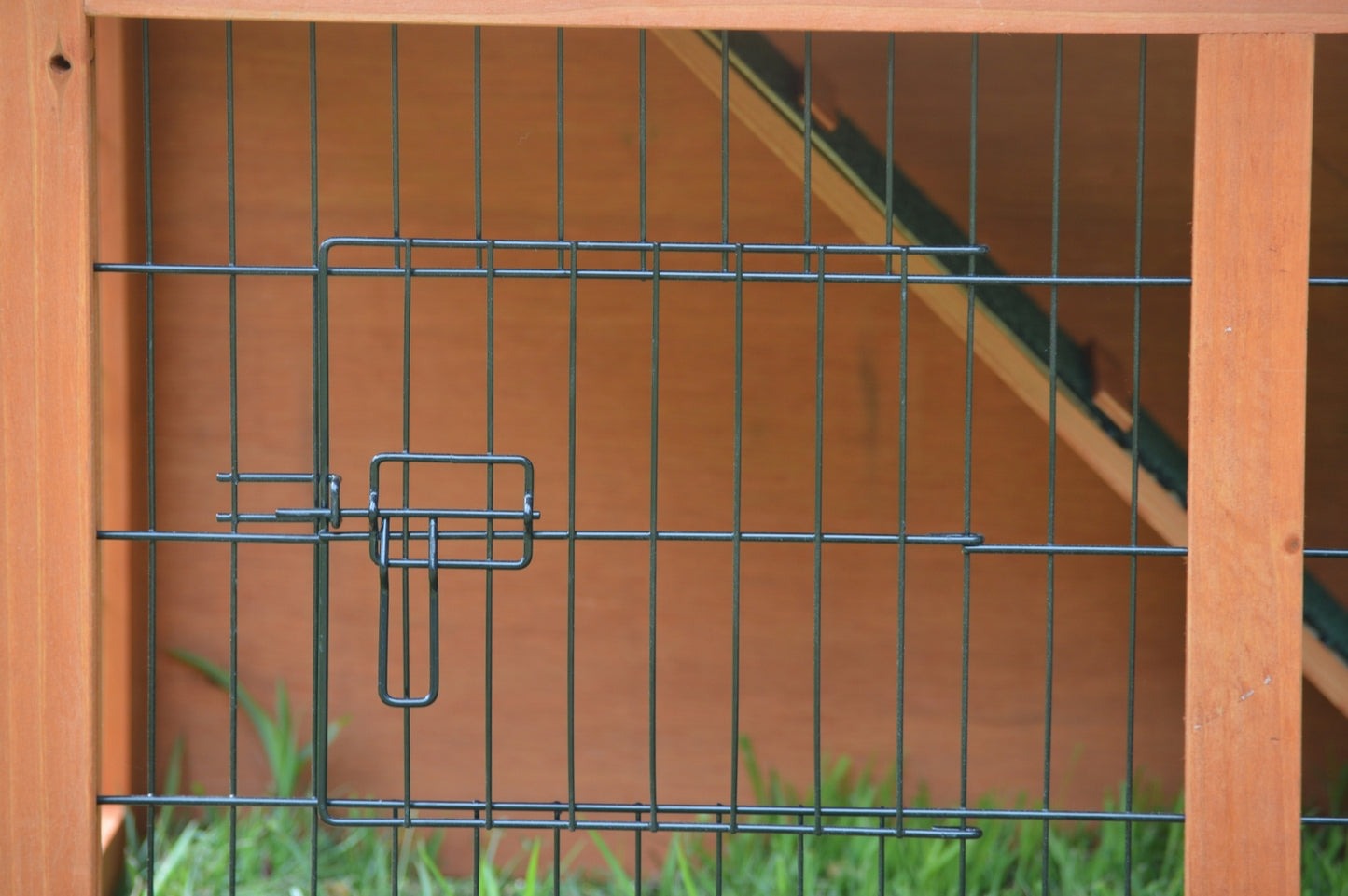 Rabbit Hutch Double Storey Guinea Pig Ferret Cage with Pull Out Tray