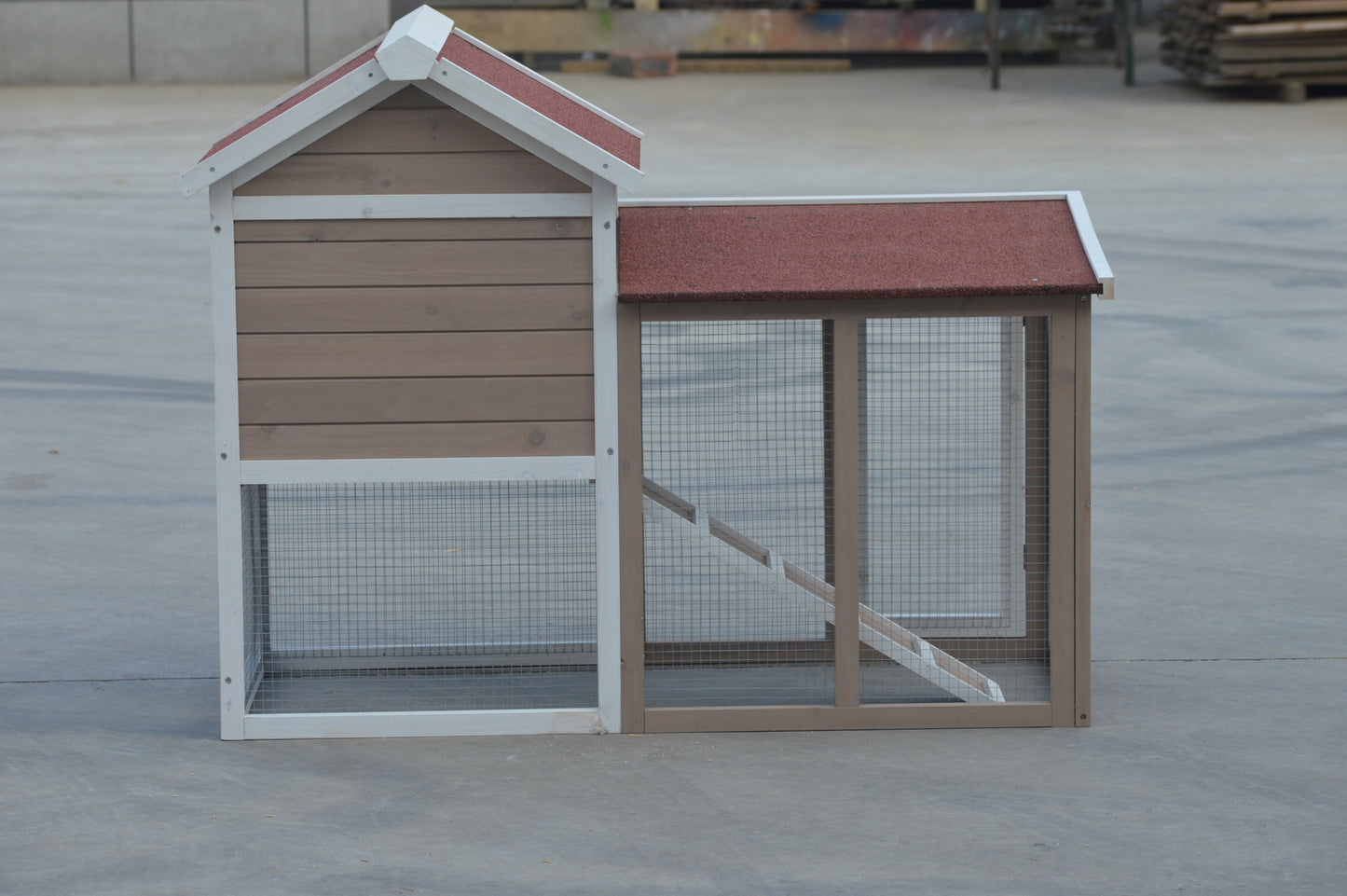 Rabbit Hutch Small Ferret Guinea Pig Cage Hen Chook Cat Kitten House