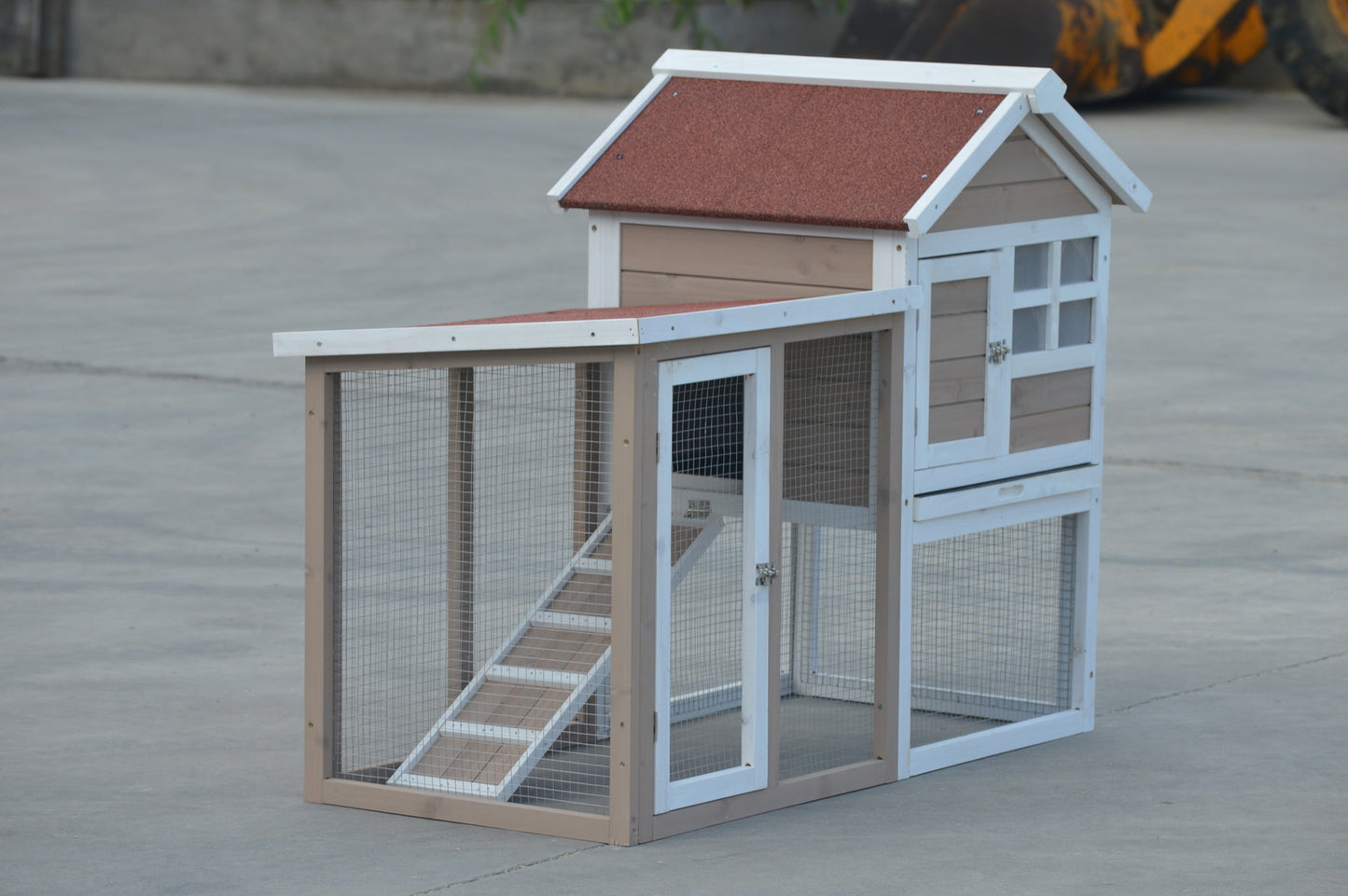 Rabbit Hutch Small Ferret Guinea Pig Cage Hen Chook Cat Kitten House