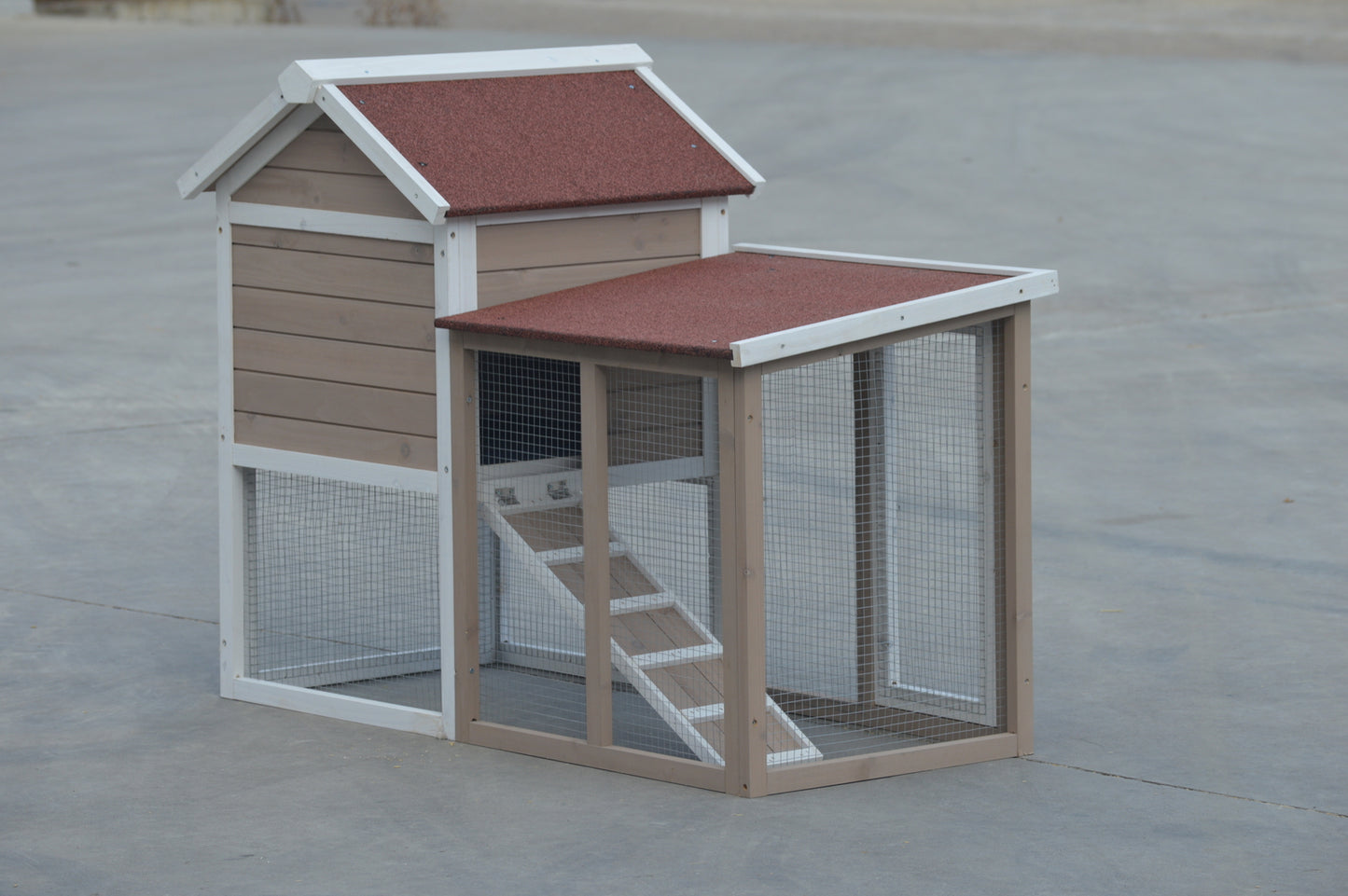 Rabbit Hutch Small Ferret Guinea Pig Cage Hen Chook Cat Kitten House