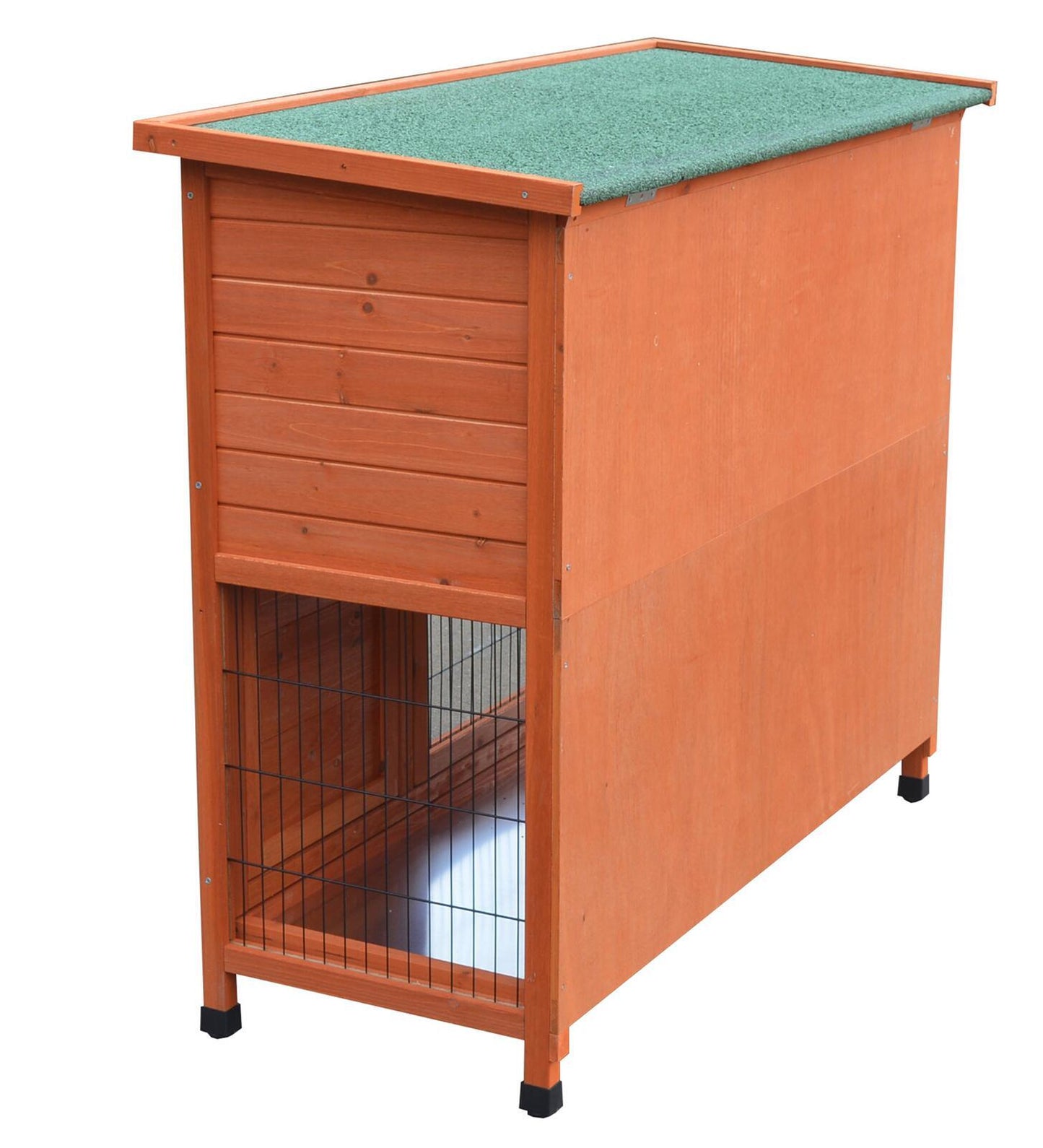 Rabbit Hutch 120cm XL Double Storey Guinea Pig Ferret Cat Cage with Pull Out Tray