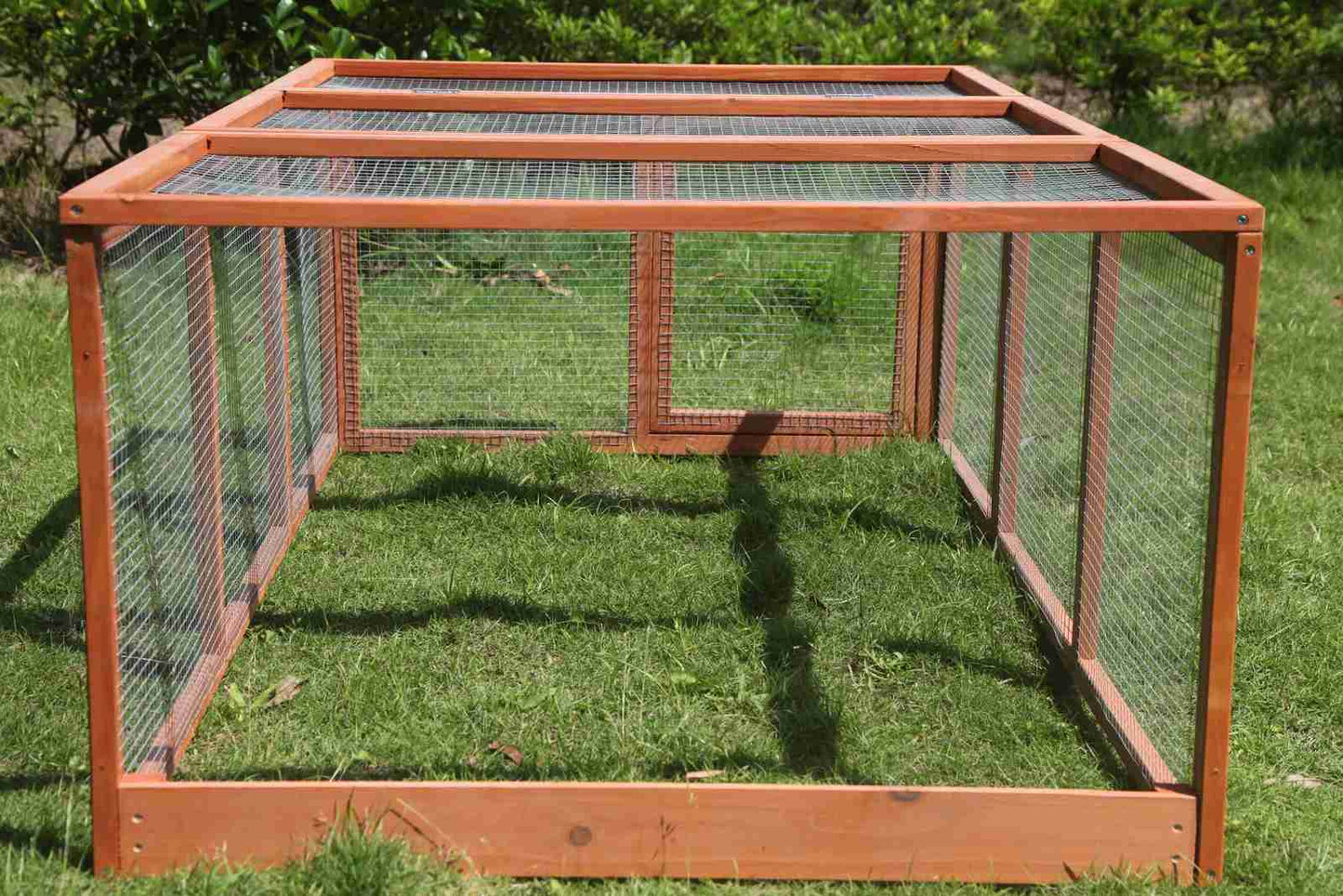 Chicken Coop Large Run Guinea Pig Cage Villa Extension Rabbit Hutch House Pen