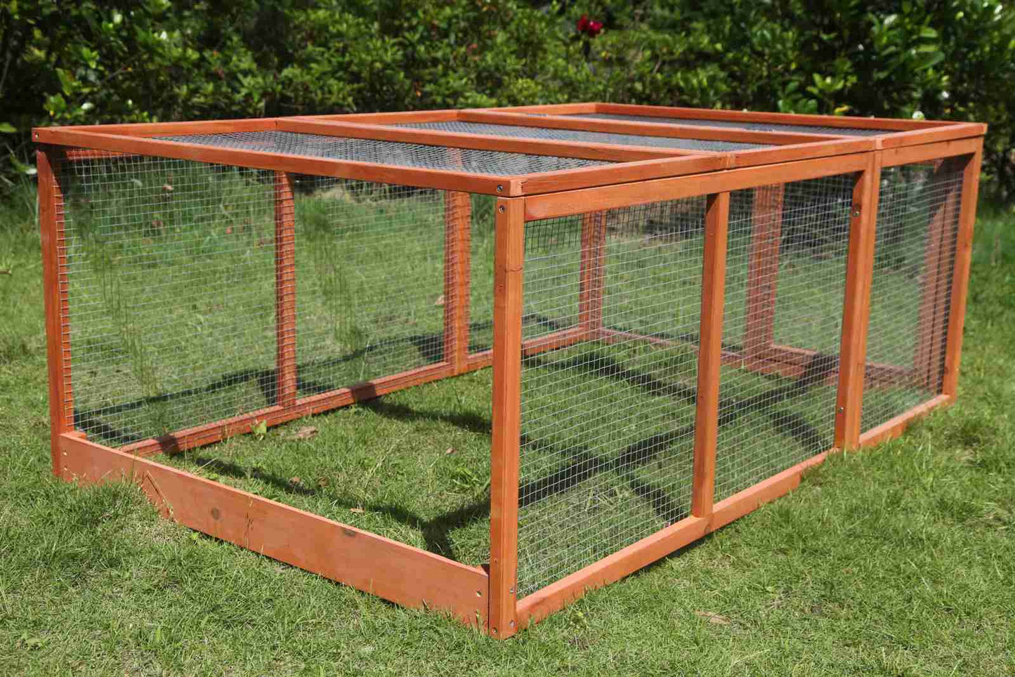 Chicken Coop Large Run Guinea Pig Cage Villa Extension Rabbit Hutch House Pen