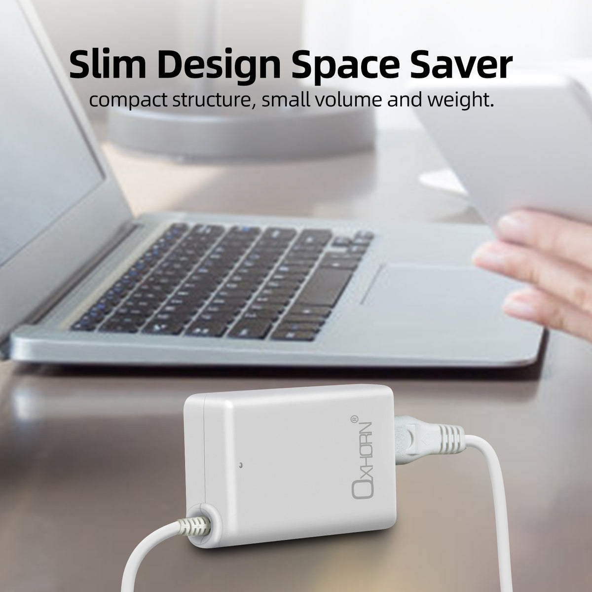 Oxhorn Type C GaN Charger 65W White