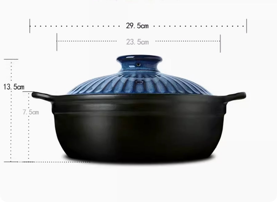 Color King Casserole with Lid Blue (1600ML)