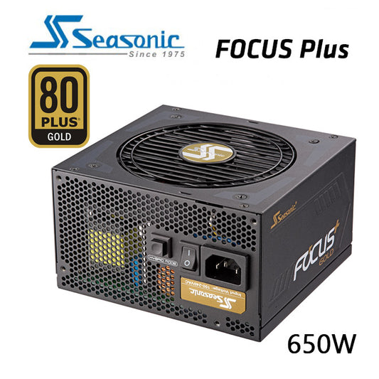 SSR-650FX FOCUS PLUS 650W 80 + GOLD Power Supply  GX-650 ( One)