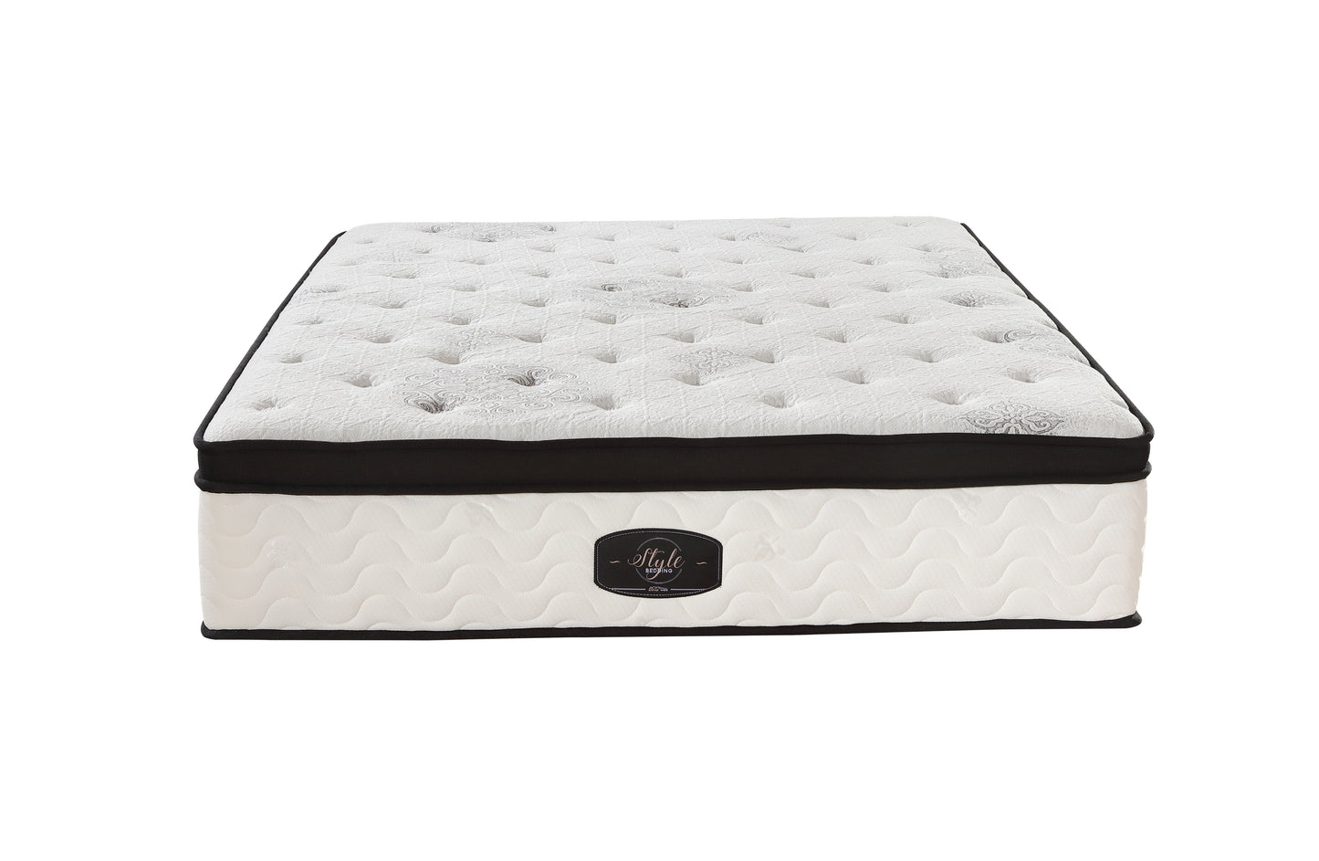 Mattress Chiro 7 Zone Latex Euro Top 35cm Pocket Spring - Double Size