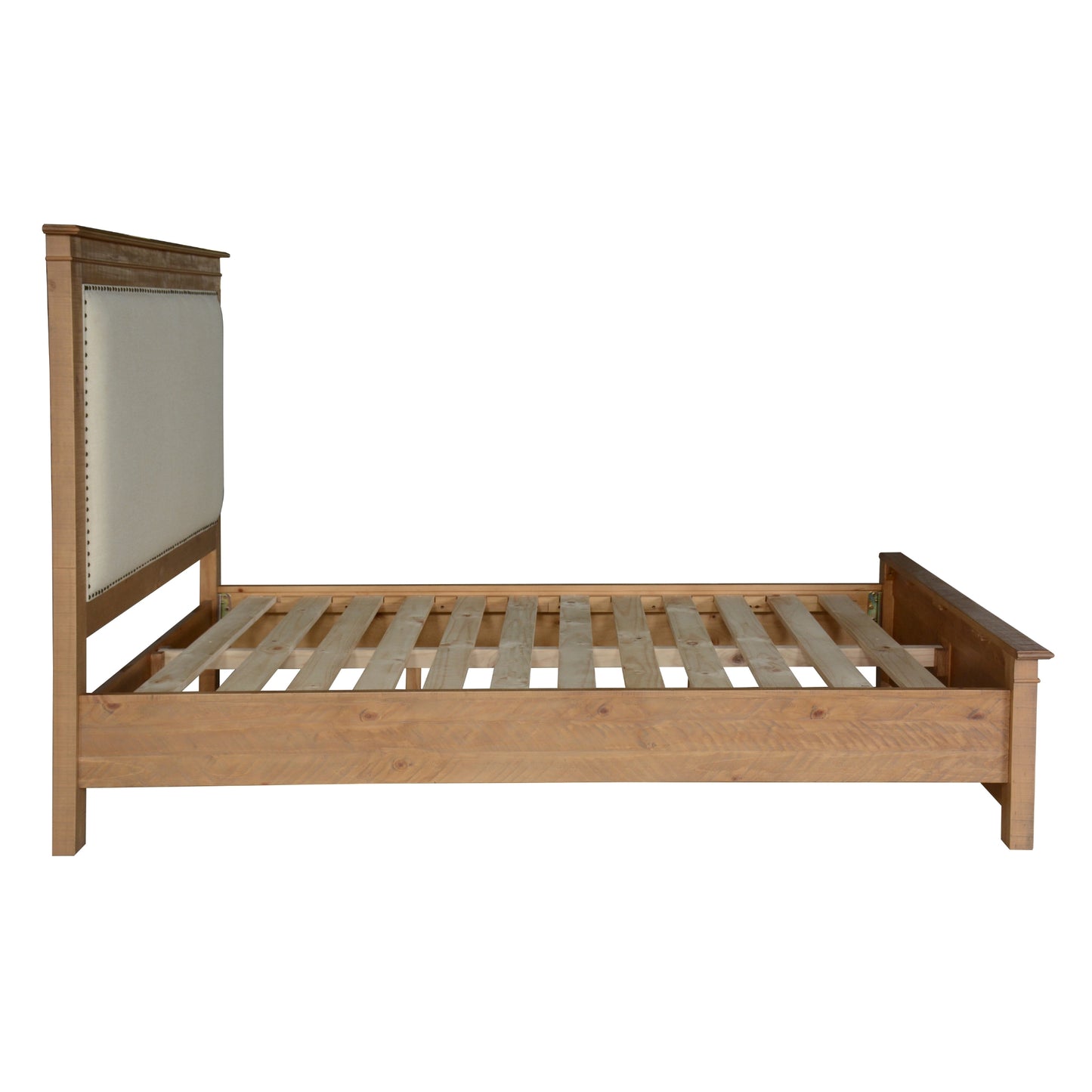 Bed Suite Queen Jade 5pc with Bedside & Dresser - Natural