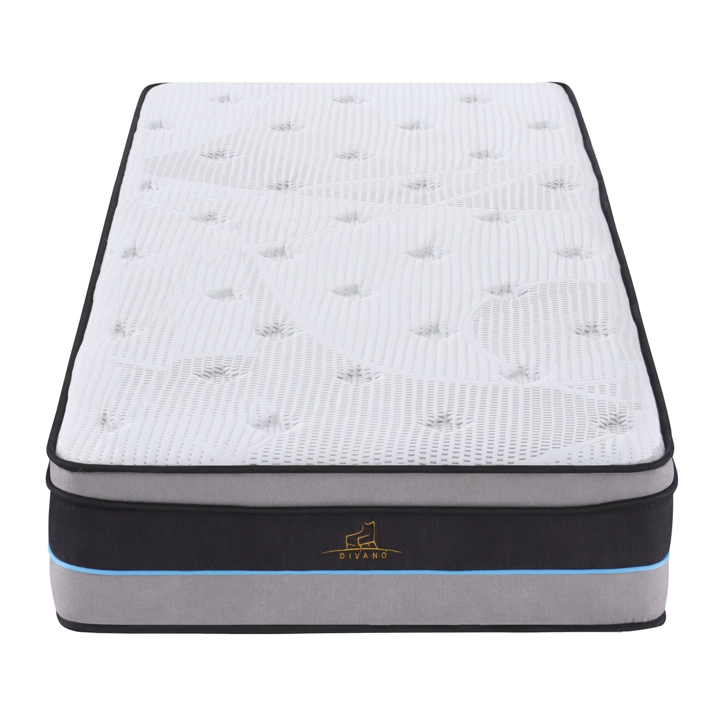 Cloud Dreams Single Size Pocket Spring Luxury Plush Top 28cm Mattress