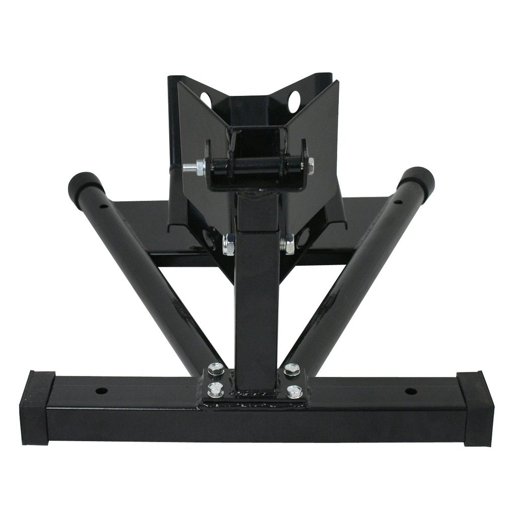 Motorcycle Wheel Chock Lift Stand Self-Locking Clamp