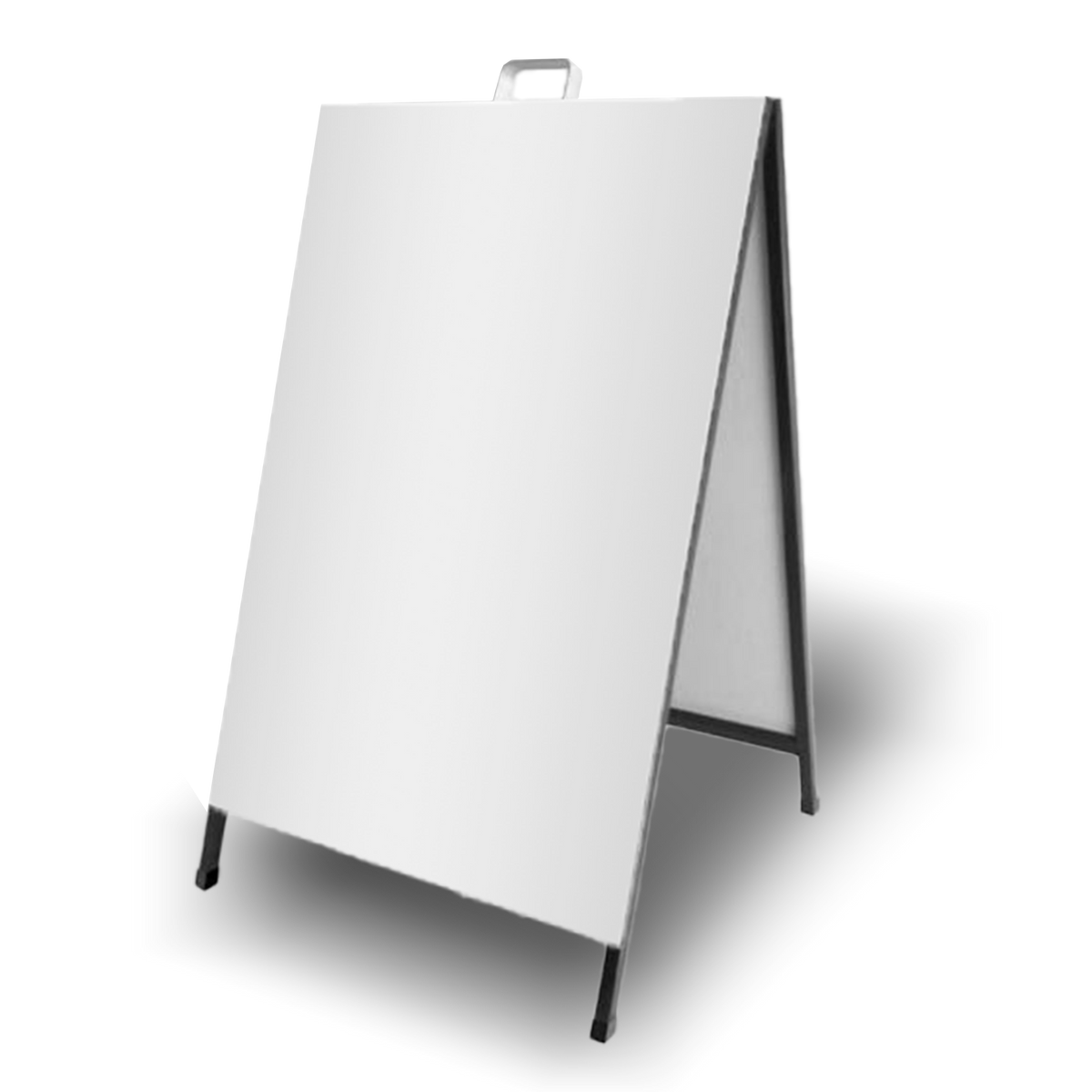 Black Powder Coated Steel A-Board Sign
