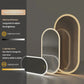 Interior Ave - LED Oval Frameless Salon / Bathroom Wall Mirror - 50 x 100cm